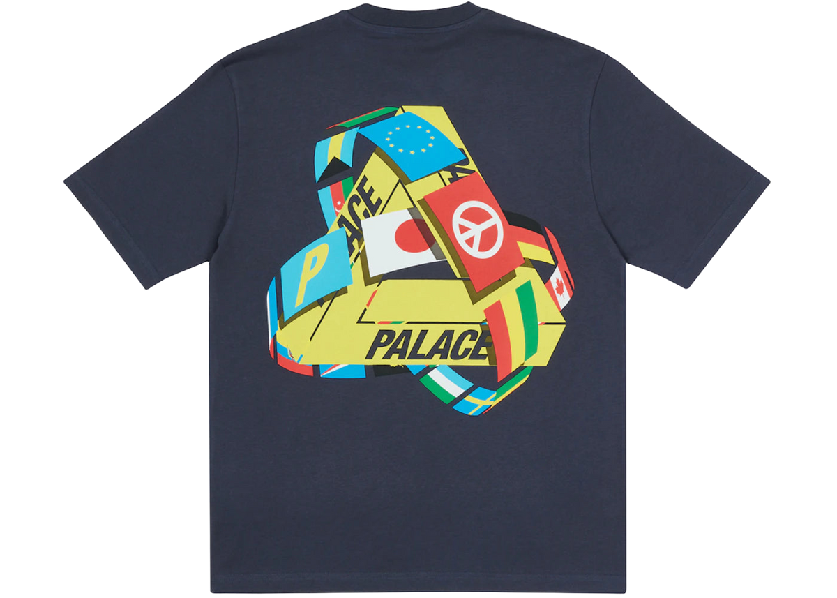 Palace Tri-Flag T-shirt Navy