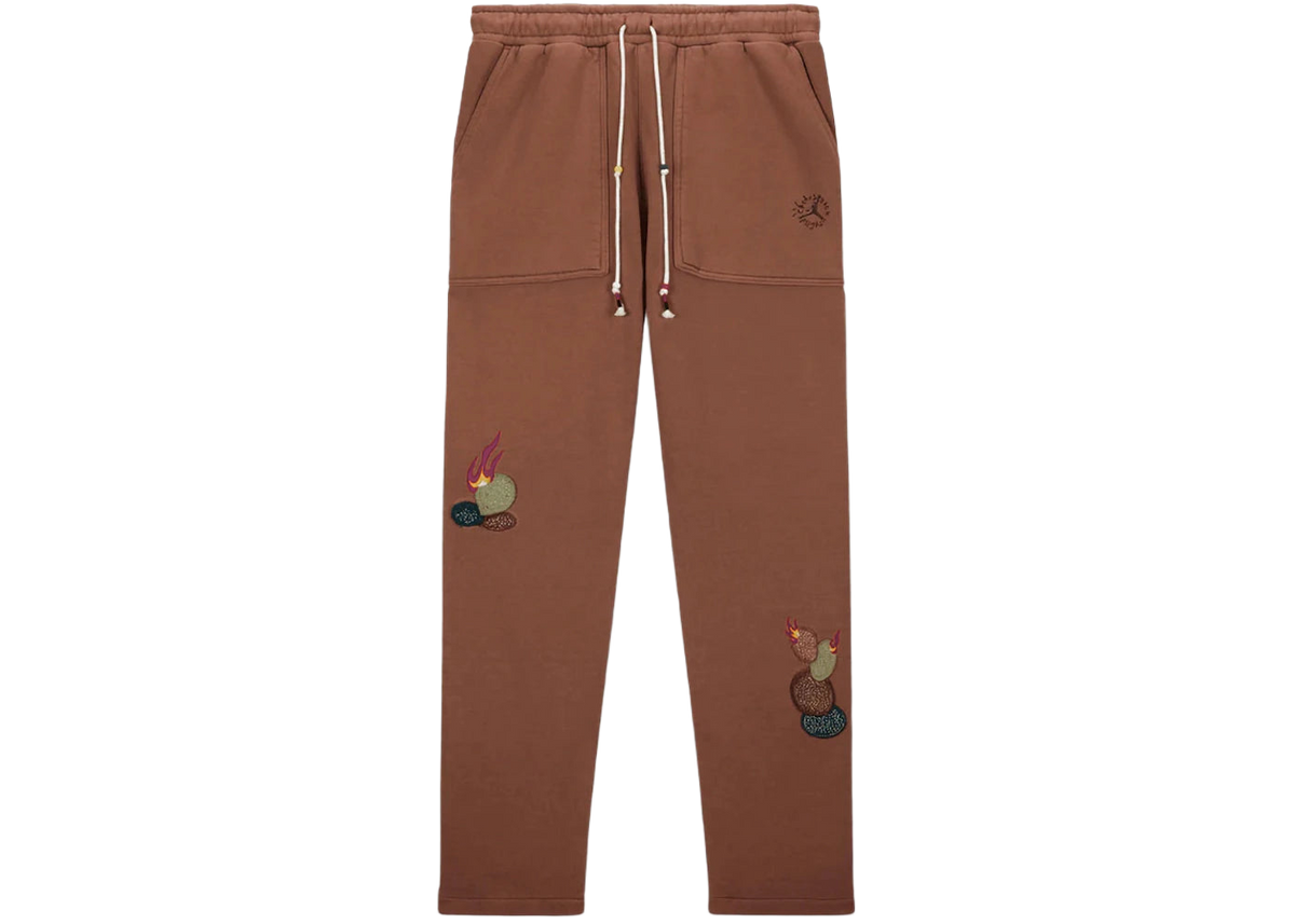 Travis Scott x Jordan Fleece Pants Archaeo Brown