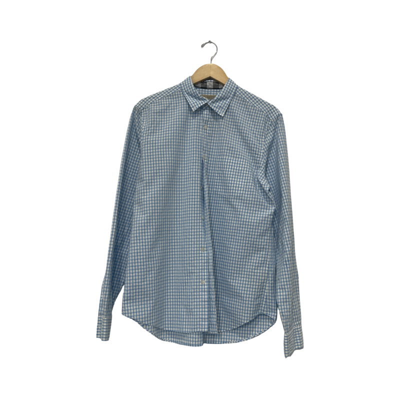 Burberry Brit Flannel Blue White Shirt