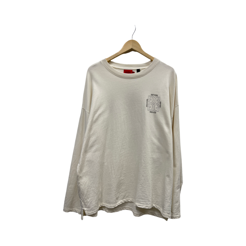 Hugo Boss White Long Sleeve Shirt