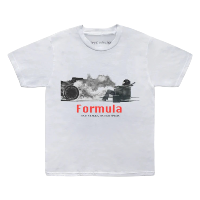 Jason Martinez F1 Burnout Tee - White