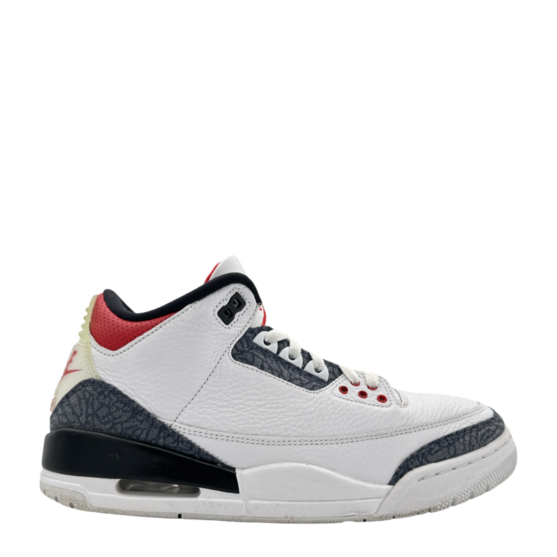 Jordan 3 Retro SE Fire Red Denim (2020) - Pre-Owned