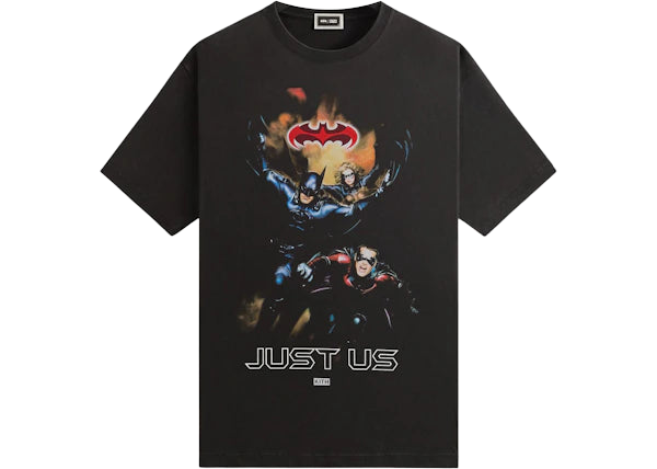 Kith x Batman Just Us Vintage Tee Black