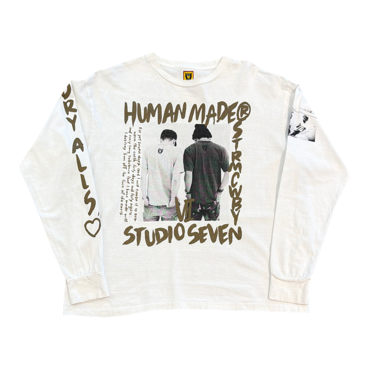 Human Made Studio Seven Longsleeve White