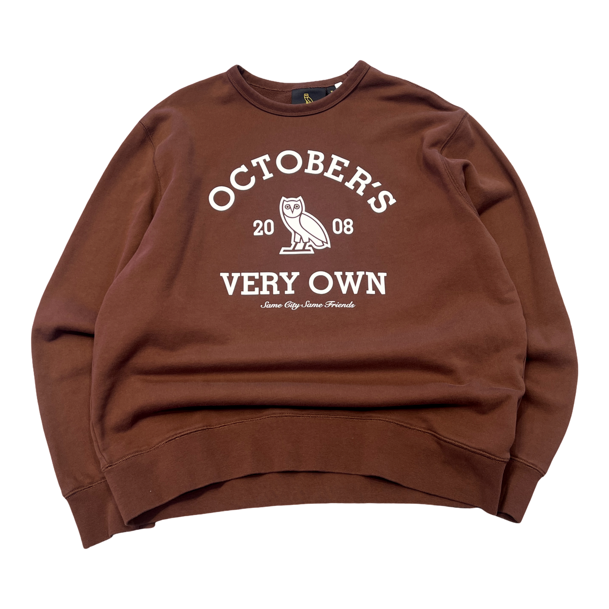 OVO Collegiate Crewneck Brown