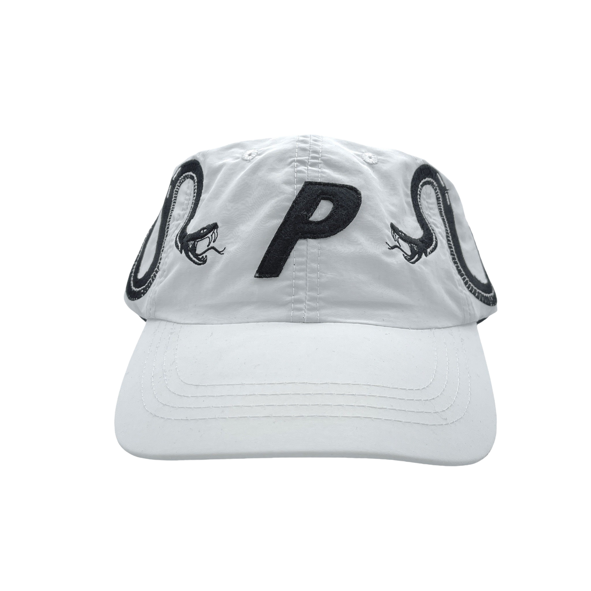 Palace Snake 6-Panel Hat White