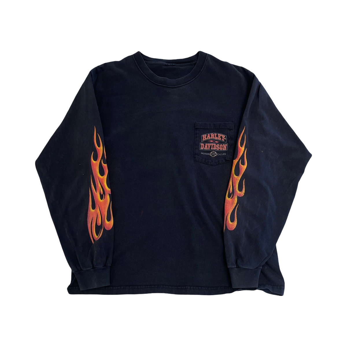Vintage Harley Flames Longsleeve Canada