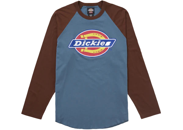 Supreme Dickies Raglan L/S Top in Brown