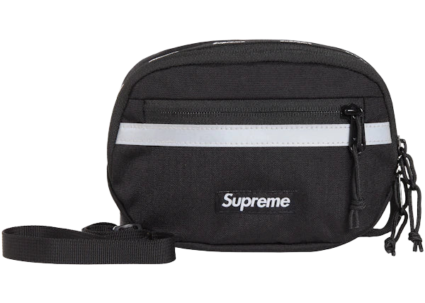 Supreme Mini Side Bag Black - Compact and Stylish Carrying Solution
