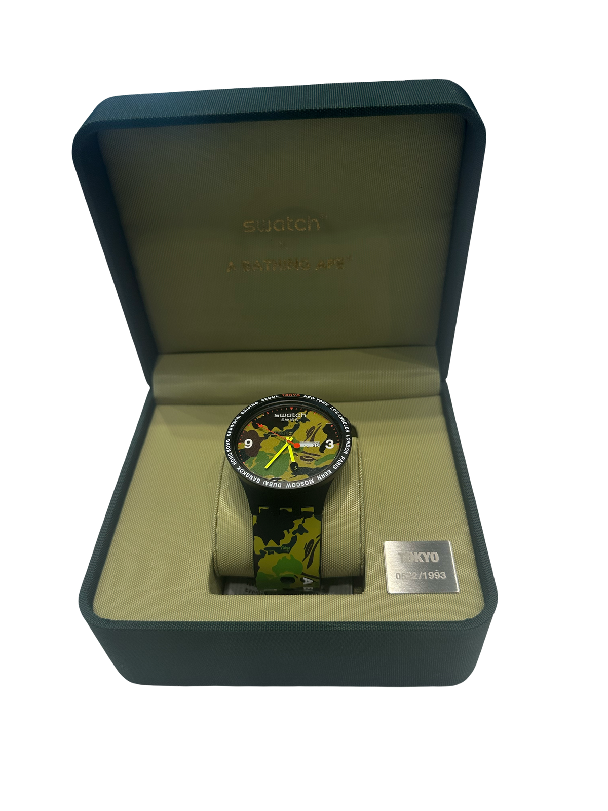 Swatch x Bape Big Bold Tokyo Edition - Limited Edition Watch