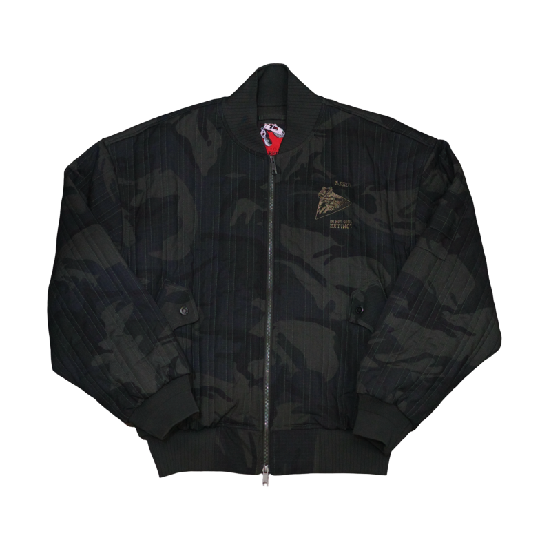 T-REDX Bomber Jacket Camo Green