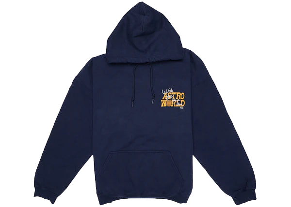 Travis Scott Astroworld Houston Exclusive Hoodie - Blue