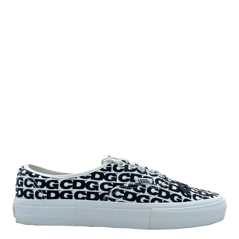 Vans Authentic Comme des Garcons White Heel Tab - Pre-Owned