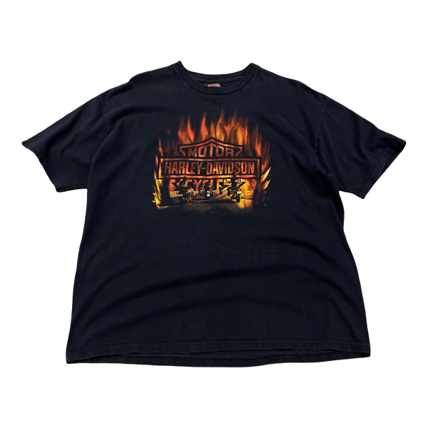 Vintage Harley Davidson Topeka Kansas T-Shirt Black