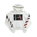 Off-White Caravaggio Paint Over  White Hoodie