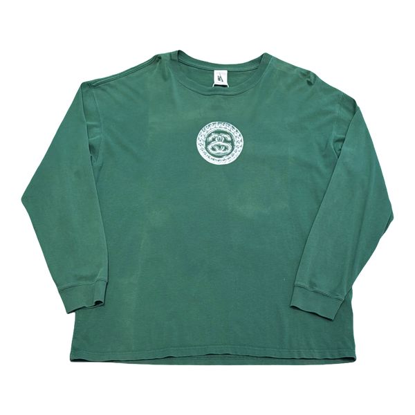 Nike x Stussy SS Link L/S T-shirt Green
