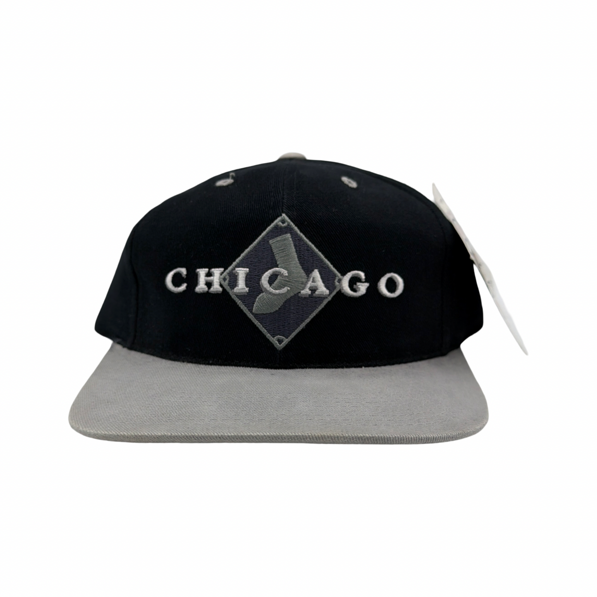 Vintage MLB Chicago White Socks Hat Black/Grey
