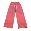 Rick Owens Geth Bela Silk Blend Trouser Carnelian Red