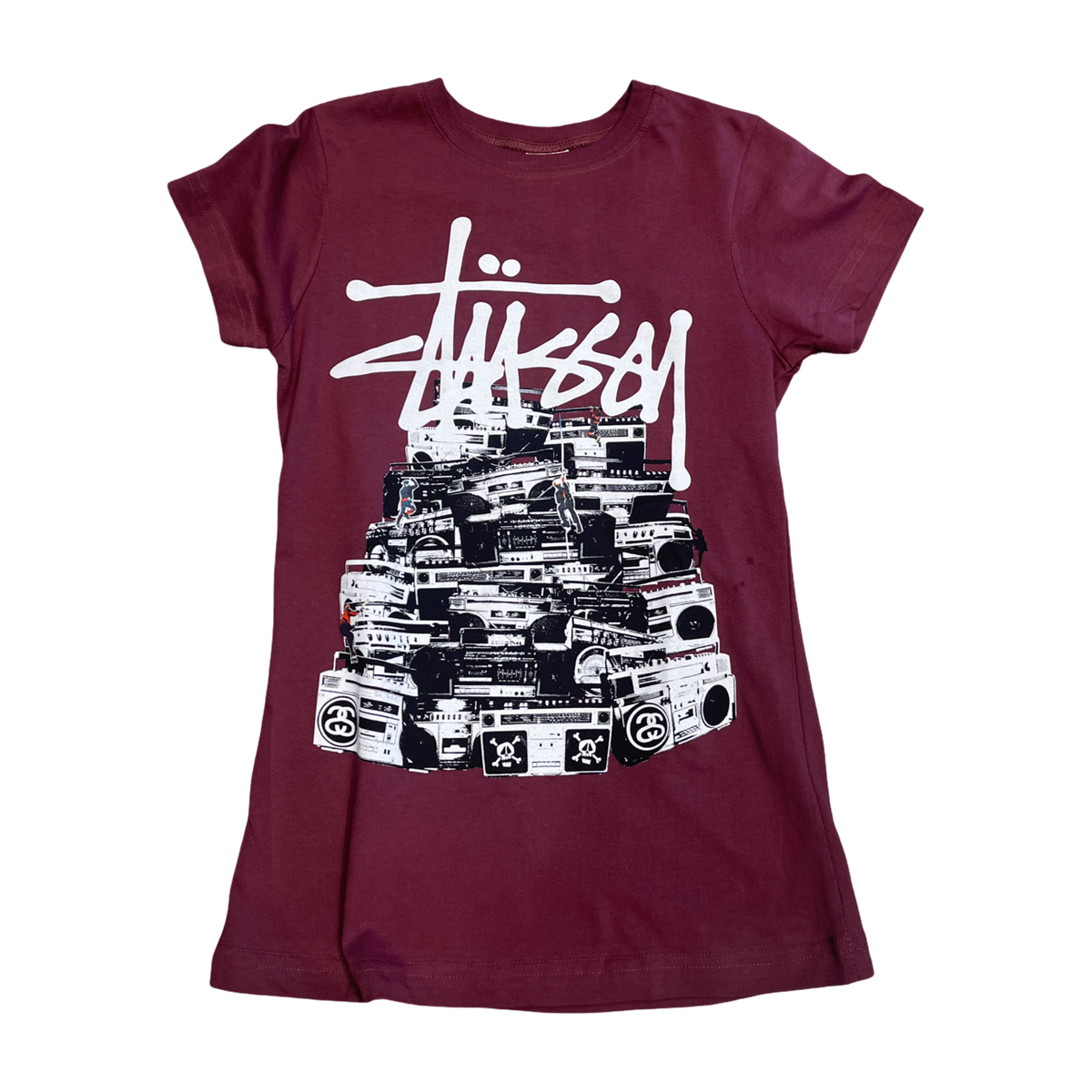 Stussy Purple Graphic Tee