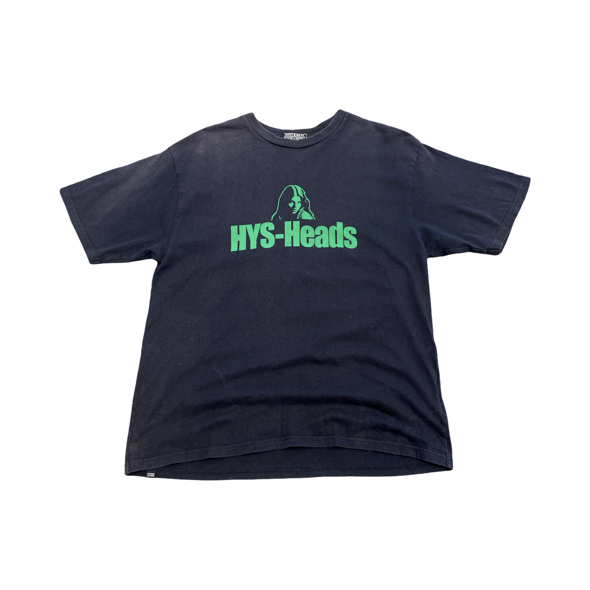 Hysteric Glamour Black Green Tee Hys-Heads