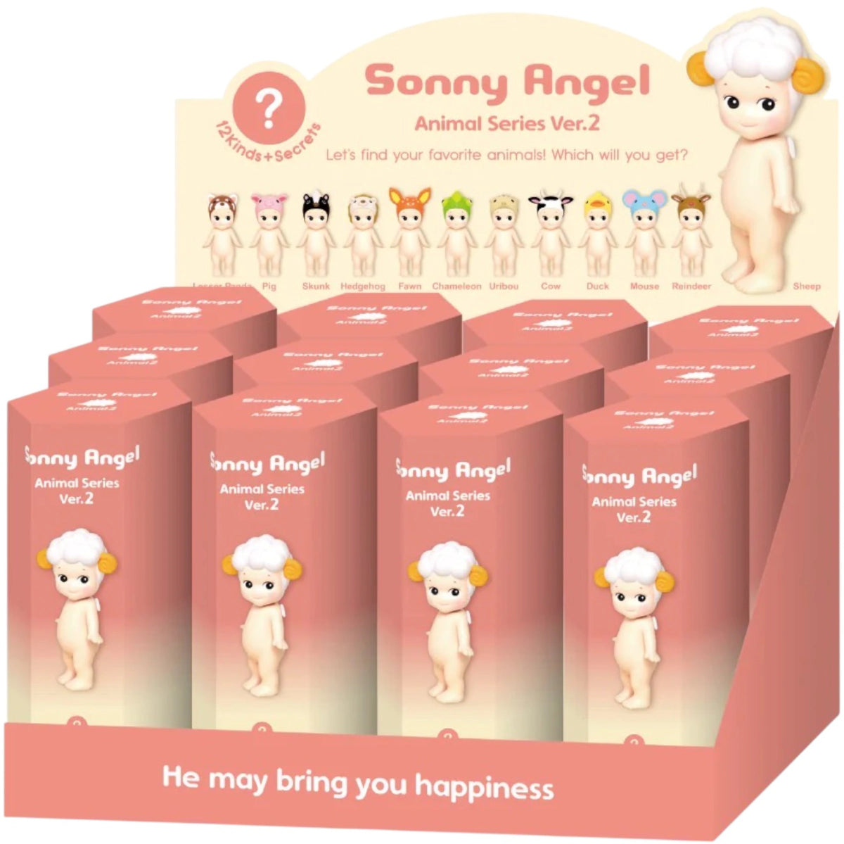 Sonny Angel Animal Series Ver.2 Sealed Case (12 Blind Box)