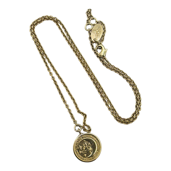 Vivienne Westwood Womens Gold Nacklace