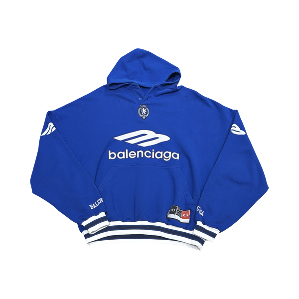 Balenciaga 3B Football Polo Hoodie