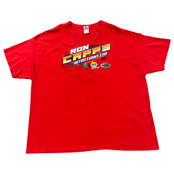 Ron Capps Nitro Funny Car Red  VIntage Tee