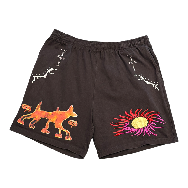 Travis Scott Cactus Jack Sun Shorts Brown