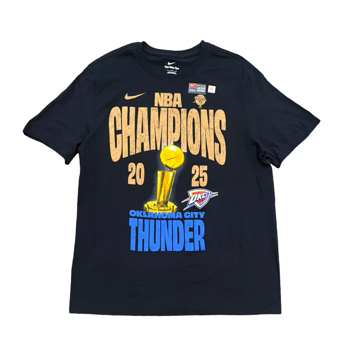 Nike OKC Thunder 2025 NBA Champions Locker Room T-Shirt
