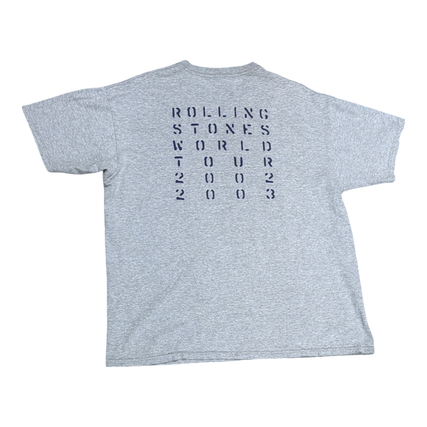 Vintage 2002 Rolling Stones Grey Tee