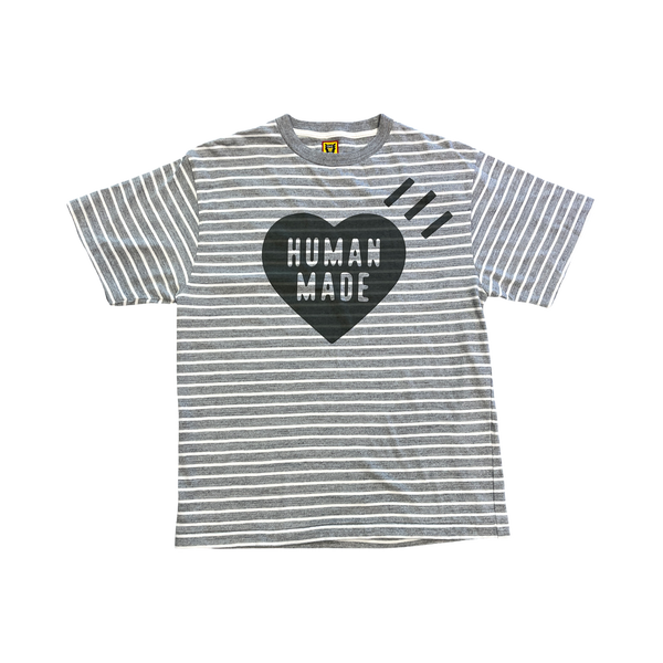 Human Made Striped Heart Tee