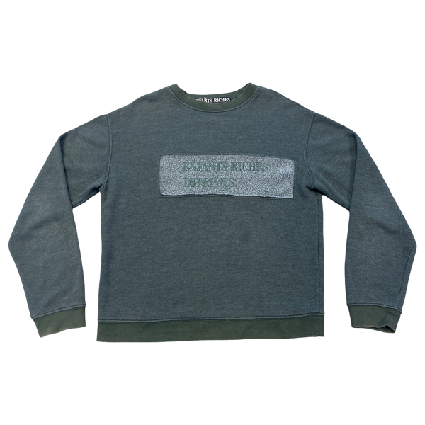 Enfants Riches Deprimes Green Nouveau Sweatshirt