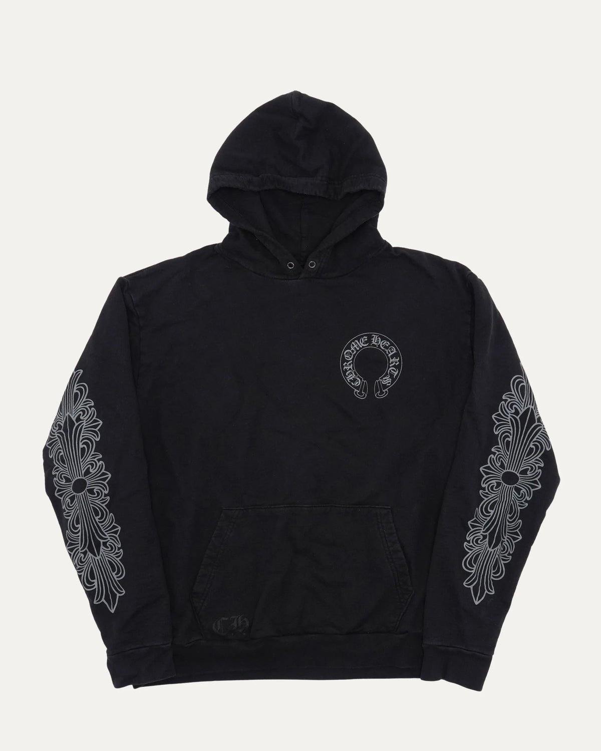 Chrome Hearts Black on Black Hoodie