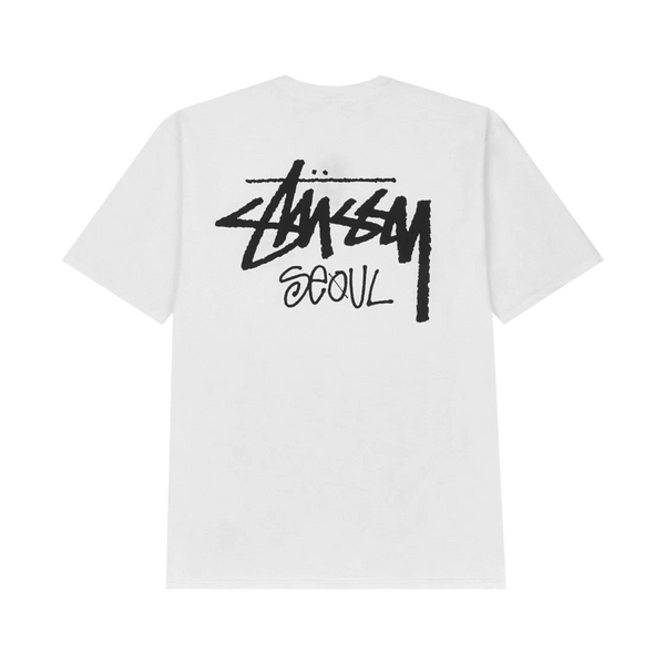 Stussy Stock Seoul Tee White