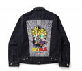 BAPE x Dragon Ball Z Baby Milo Big Ape Head Denim Jacket Indigo