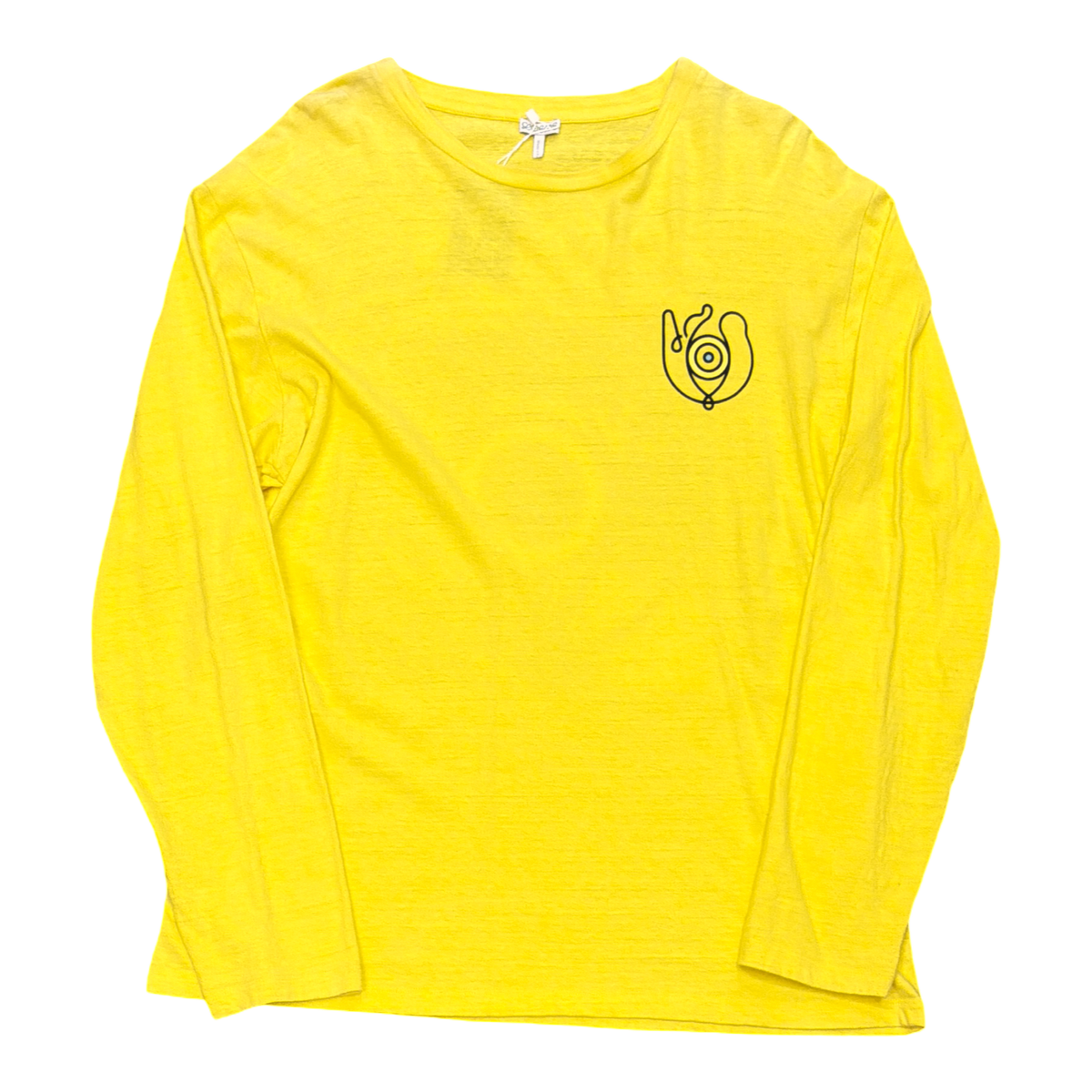 Loewe ELN EYE Nature Logo Longsleeve T-Shirt Yellow
