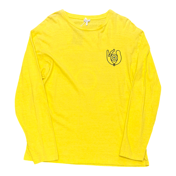 Loewe ELN EYE Nature Logo Longsleeve T-Shirt Yellow