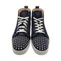 Christian Louboutin Denim Fabric Lou Degra Spiked High