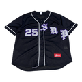 Supreme Old English Baseball Jersey Black