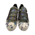 Needles Asymmetric Ghillie Sneaker Paint Olive