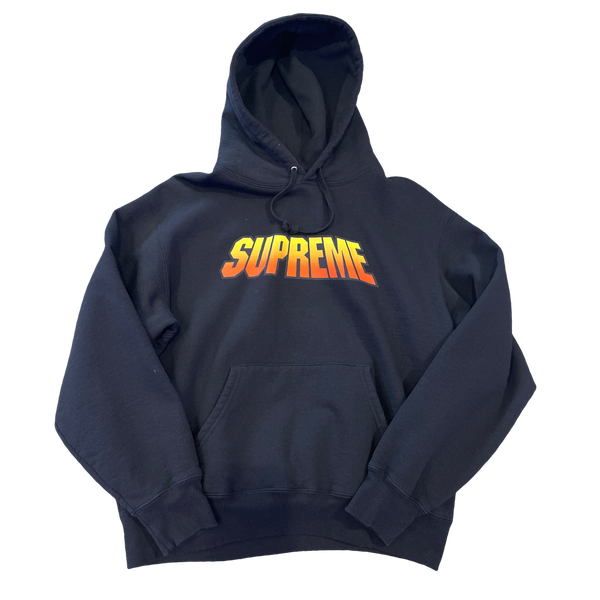 Supreme Gradient Hooded Sweatshirt Black