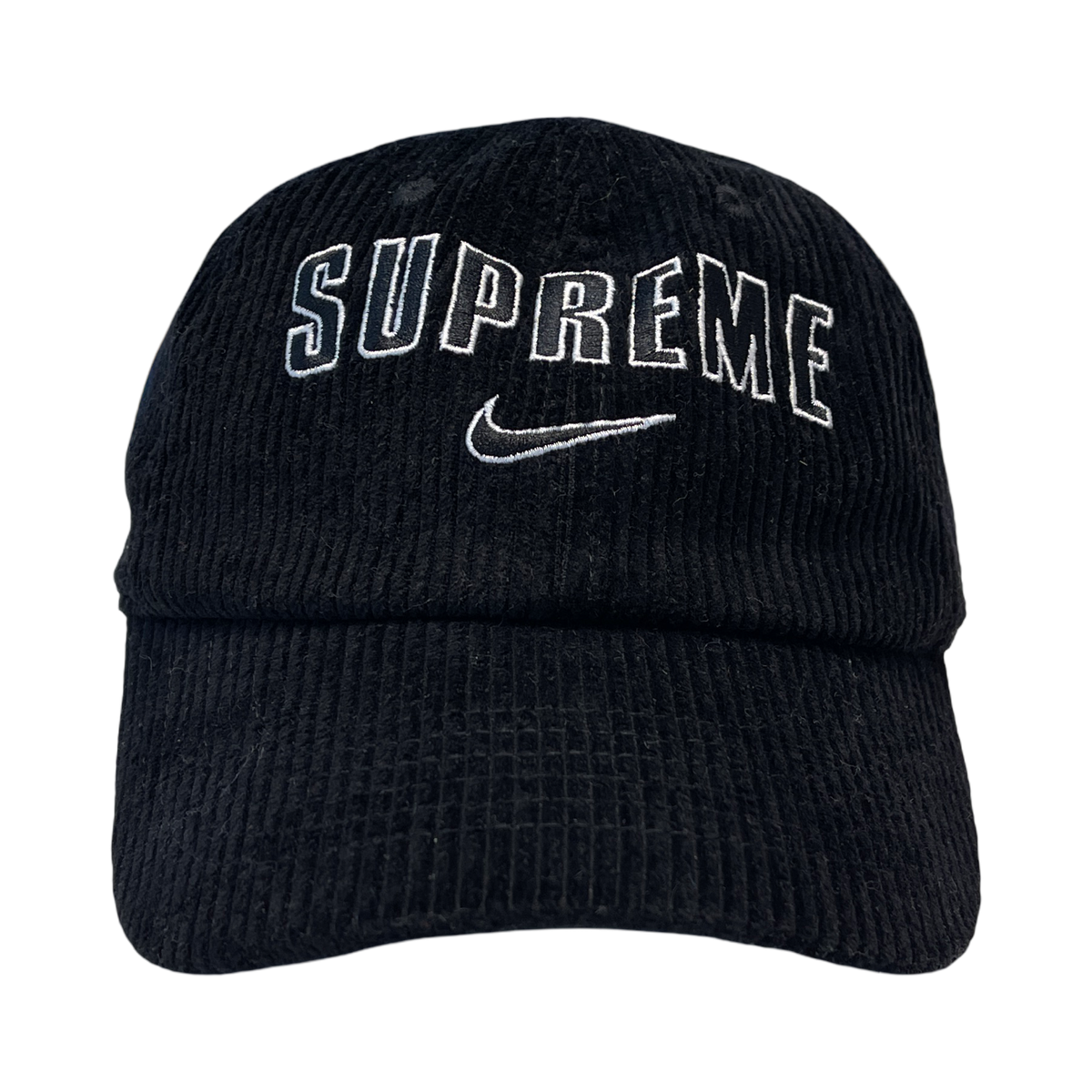 Supreme Nike Arc Corduroy 6-Panel Black