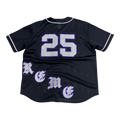 Supreme Old English Baseball Jersey Black