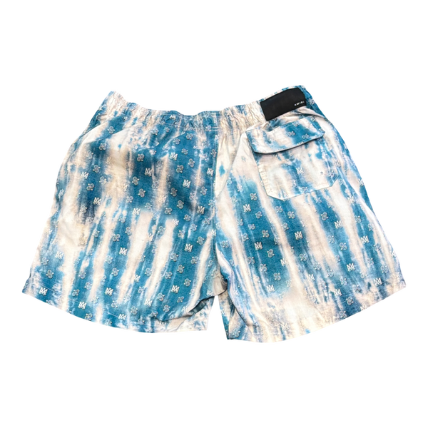 Amiri All Over Swim Shorts Blue