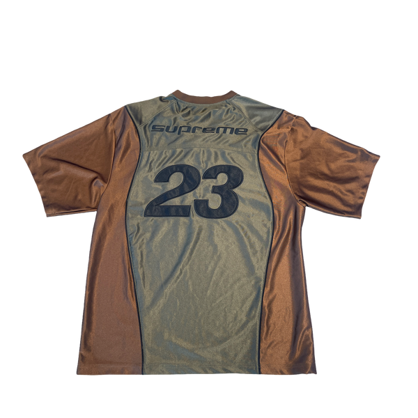 Supreme Jordan Warm Up Jersey Olive