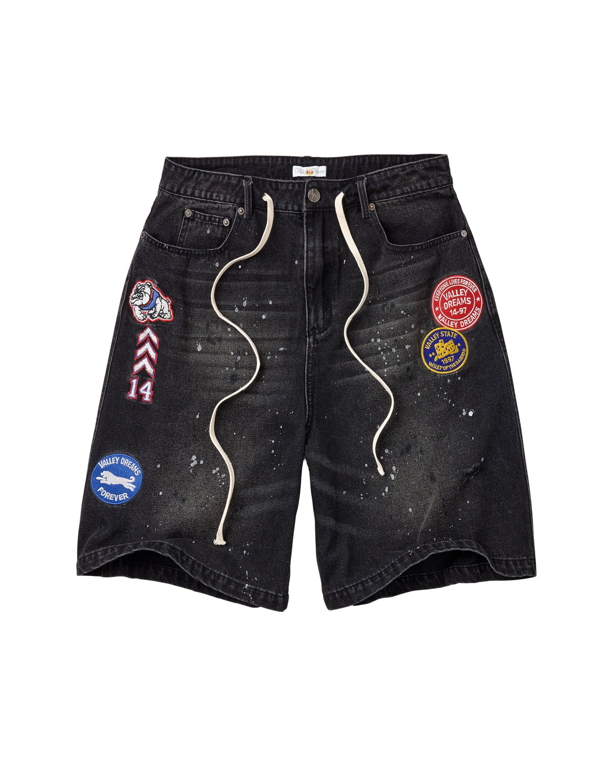 Vale Forever  PARADISE JORTS [BLACK]