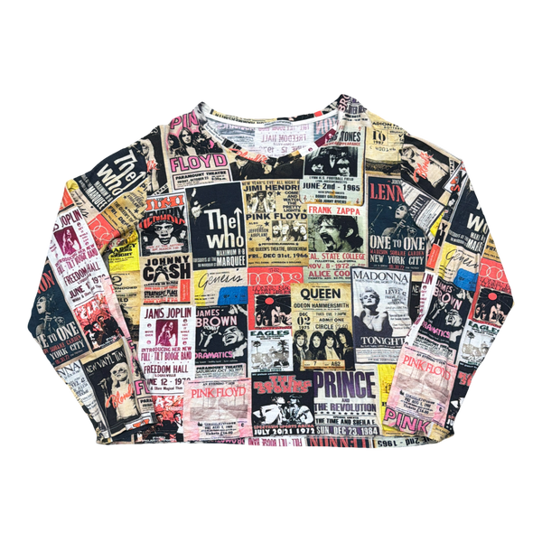 Printed Artwork Posters Longsleeve Multicolor
