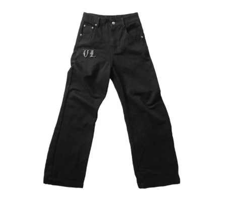 VL METAL STRAIGHT DENIM PANTS