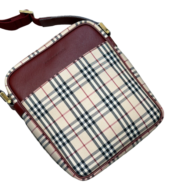 Burberry Nova Check Shoulder Bag